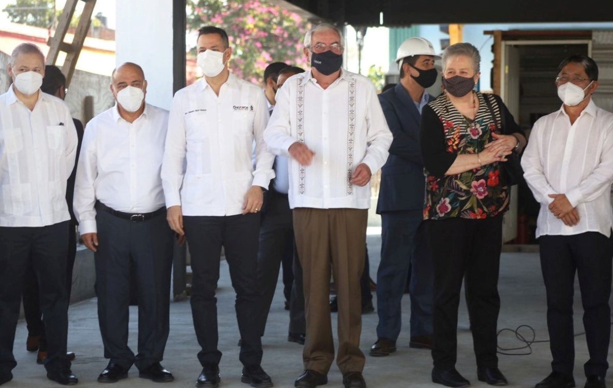 Murat se reunió con Graue en Oaxaca. | Especial