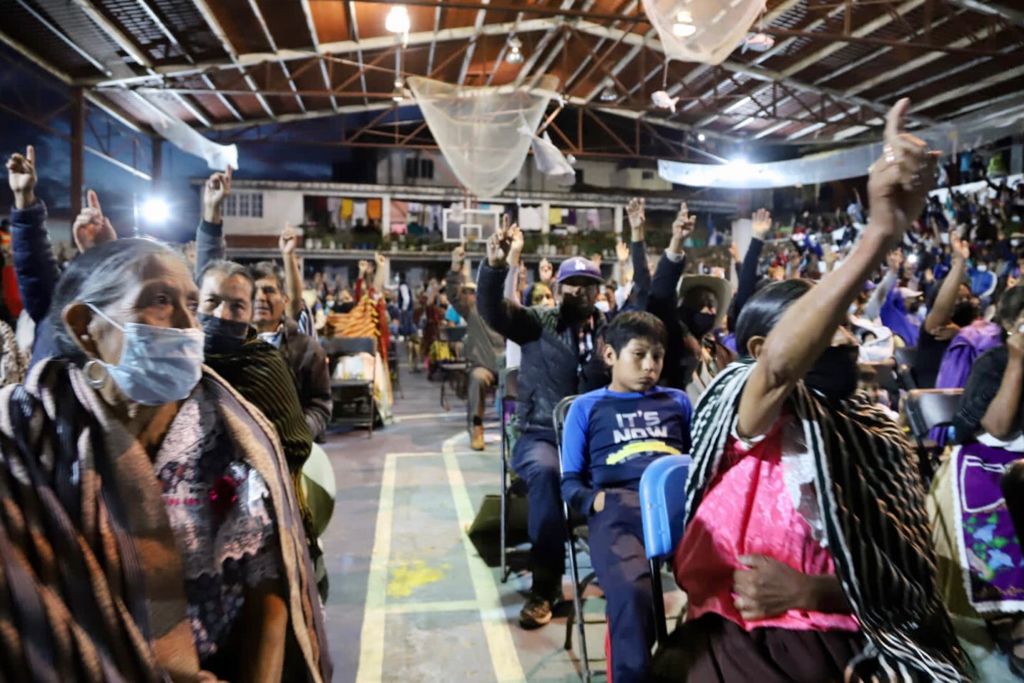 La población decidió conformar en un autogobierno en la isla de Janitzio. (Jocelyn Estrada)
