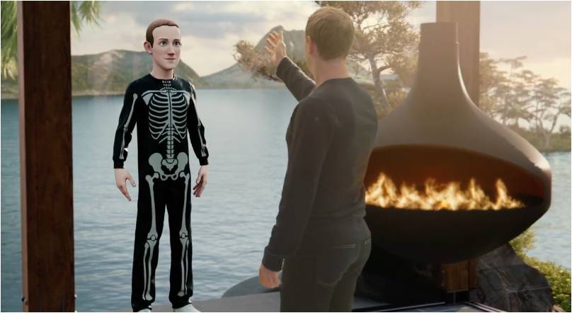 Llevar el tacto al metaverso es uno de los objetivos de Mark Zuckerberg (Captura).