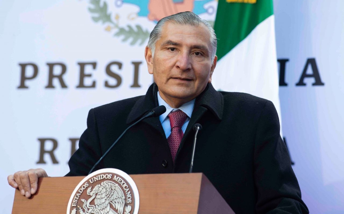 Adán Augusto López, secretario de Gobernación, durante una reunión con diputados. | Cuartoscuro