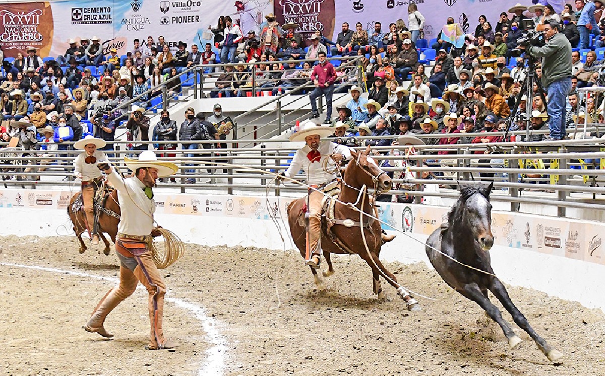 Charros de La Laguna ‘A’ tuvo otra gran actuación en la Arena San Marcos. (Especial)