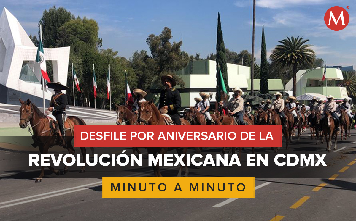 El desfile por aniversario de la Revolución Mexicana iniciará en el Zócalo de CdMx. | MILENIO