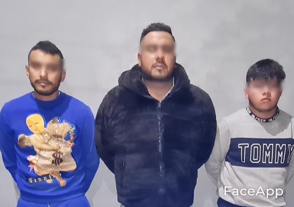 Detenidos en la alcaldía Venustiano Carranza, en la Ciudad de México. (Especial)
