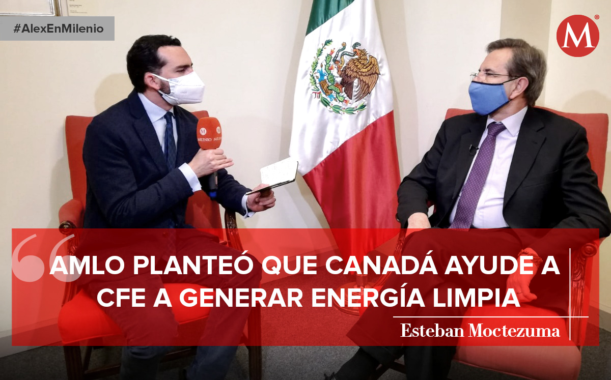 Esteban Moctezuma, embajador de México en Estados Unidos, en entrevista con Alejandro Domínguez (Especial)
