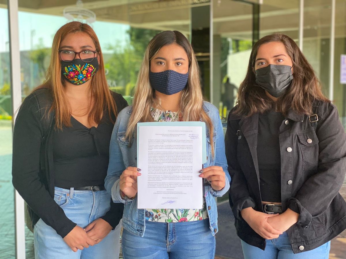 Exigen estudiantes de CUCSH sancionar a juez demandado por abuso (Pablo Nuñez)
