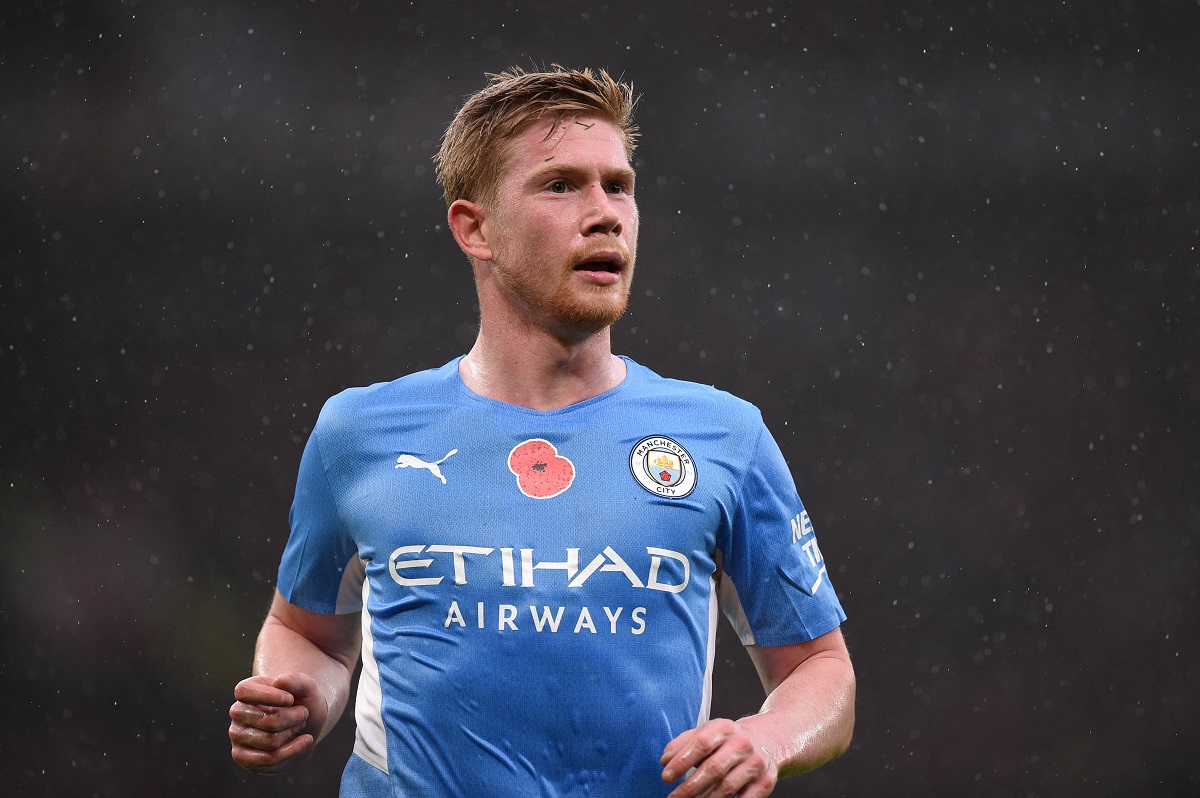 Kevin de Bruyne, jugador del Manchester City (AFP)