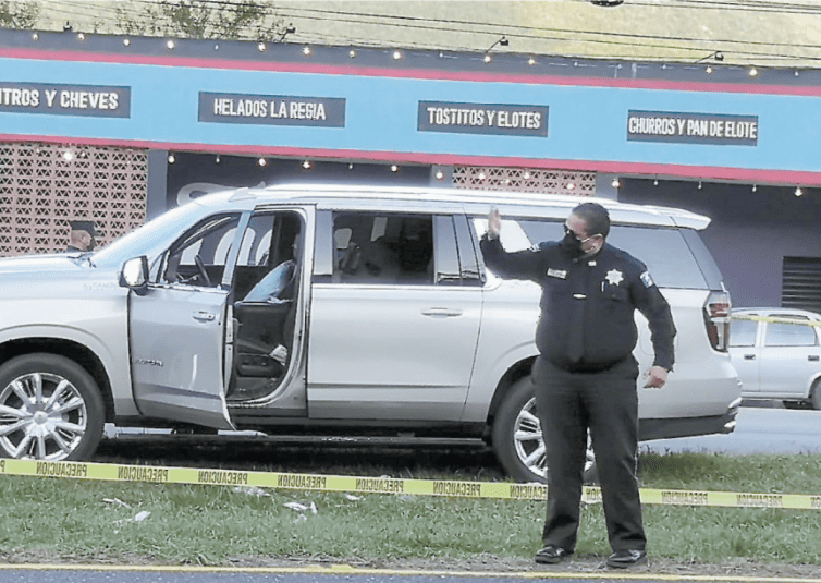 Durante la tarde del miércoles, una familia fue atacada a bordo de su camioneta en la carretera Nacional. Alexandra Amao