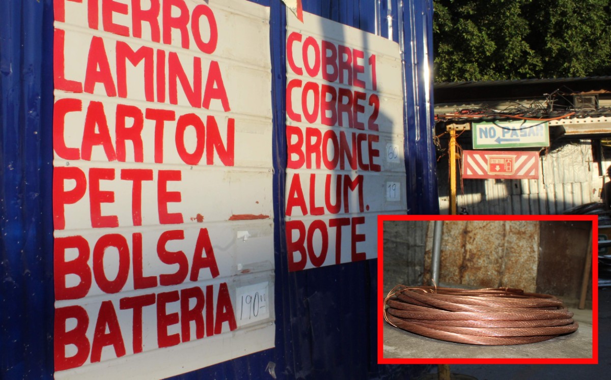 Ante el robo de cobre, se vigilarán la venta de  este material en chatarreras de León./ Dany Béjar.
