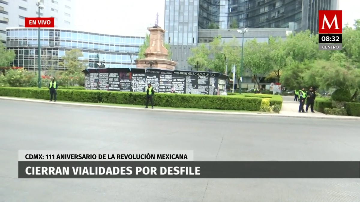 Desfile por aniversario de la Revolución Mexicana en CdMx