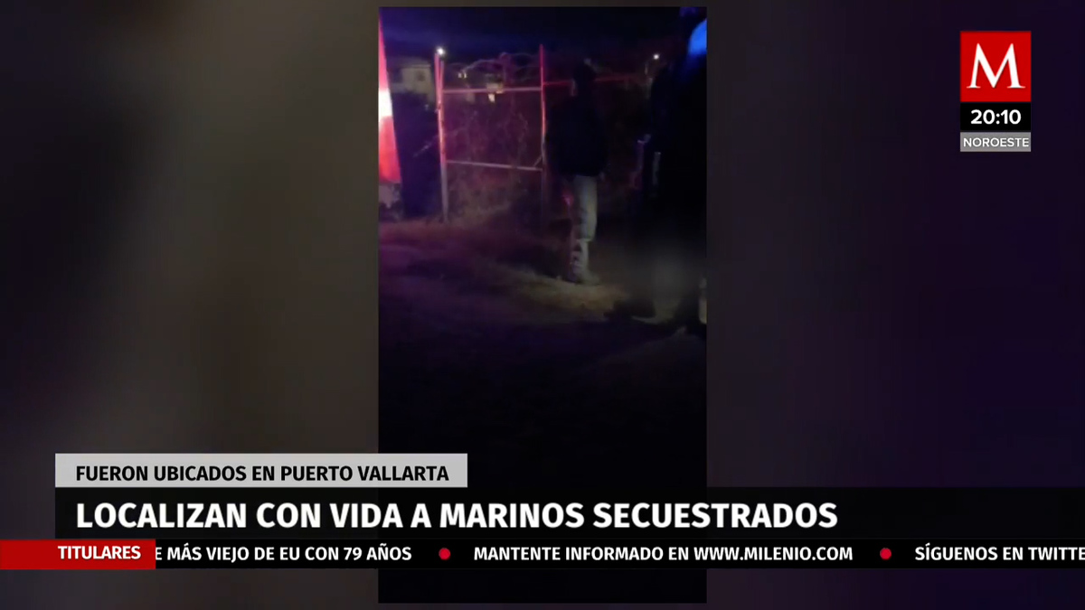 Marinos de Jalisco fueron encontrados con buen estado de salud: Semar