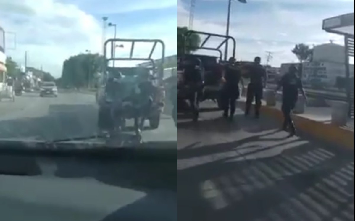 Hay policías que, para cumplir su deber, se tienen que trasladar en taxi, aseguró Carlos Rasgado. | Captura