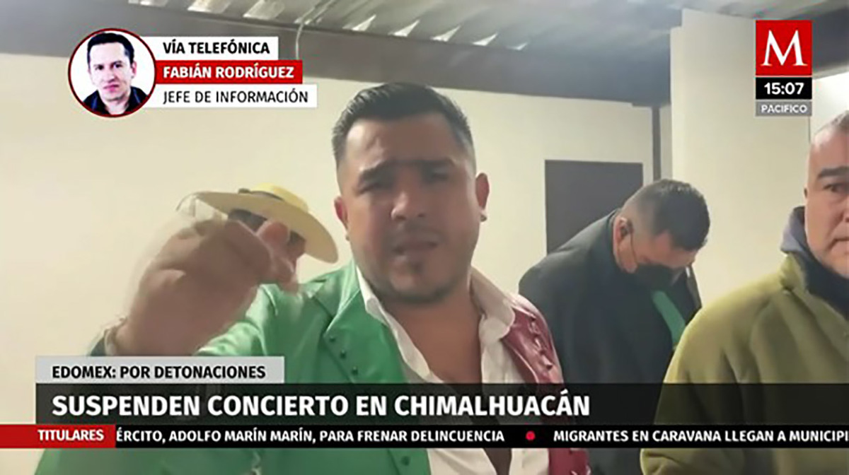 Se registran detonaciones en concierto de banda en Chimalhuacán