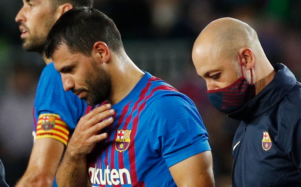 Sergio Agüero se podría retirar del futbol (Reuters)