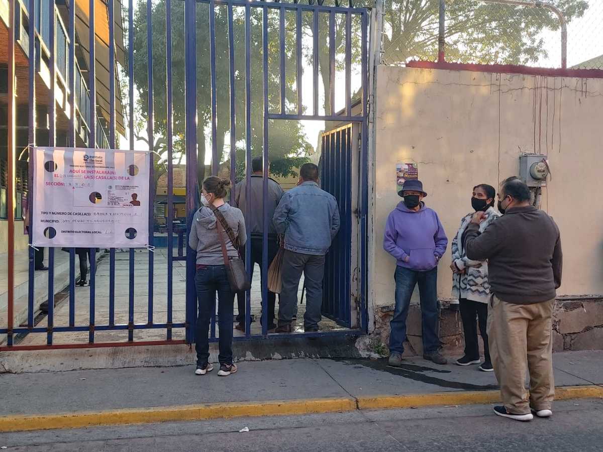 Apertura de casillas en Tlaquepaque. (Rosario Álvarez)