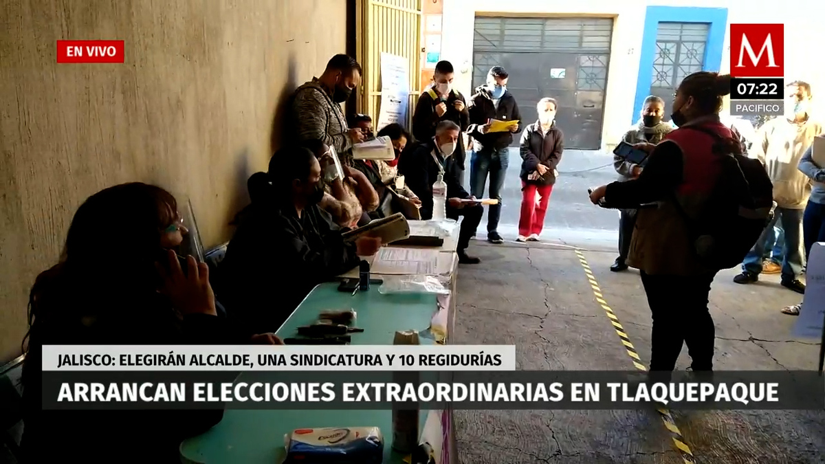 Arrancan elecciones extraordinarias en Tlaquepaque