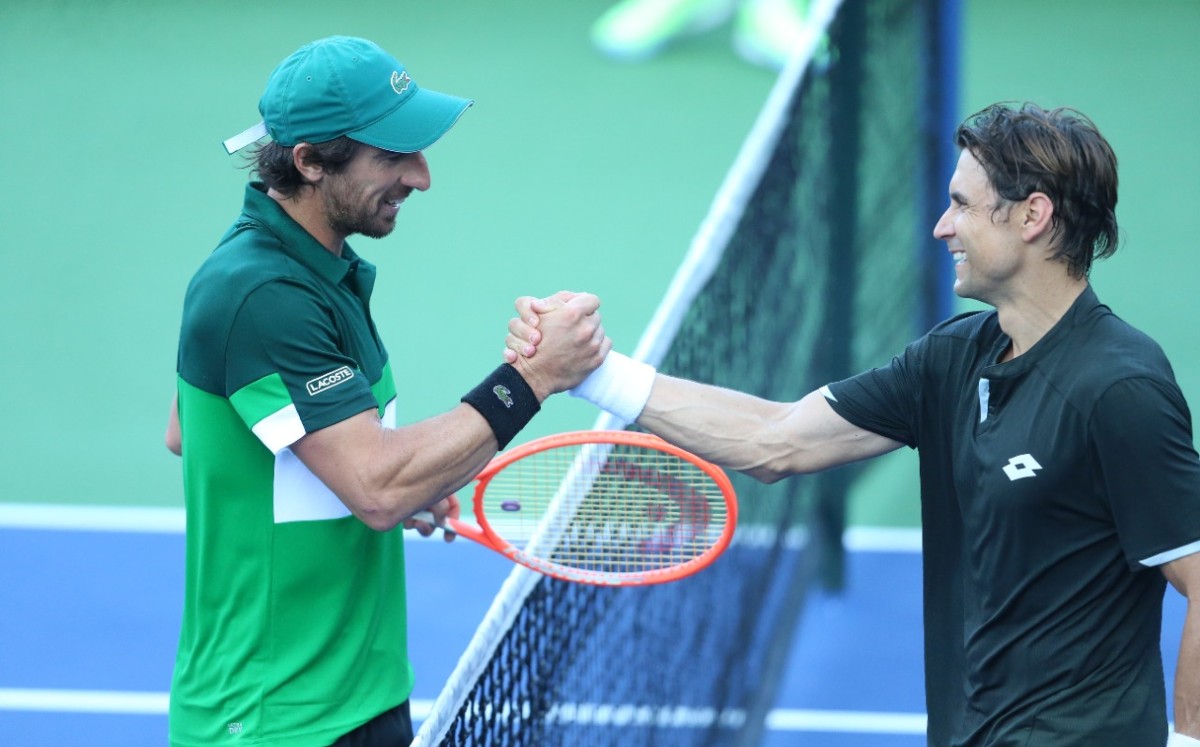 David Ferrer y Pablo cierran con éxito el Tennis Challenge GNP Seguros (Cortesía)