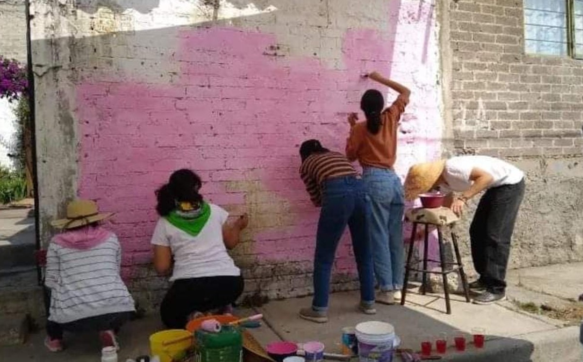 En Ixtapaluca hicieron un mural. (Especial)