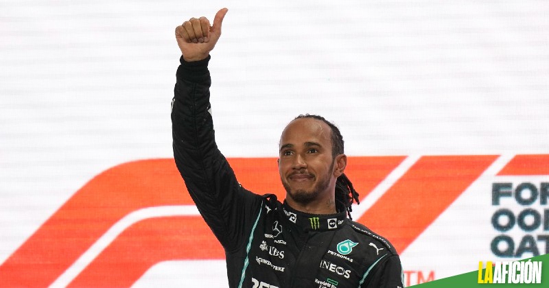 Lewis Hamilton se lleva el GP de Qatar (AP)