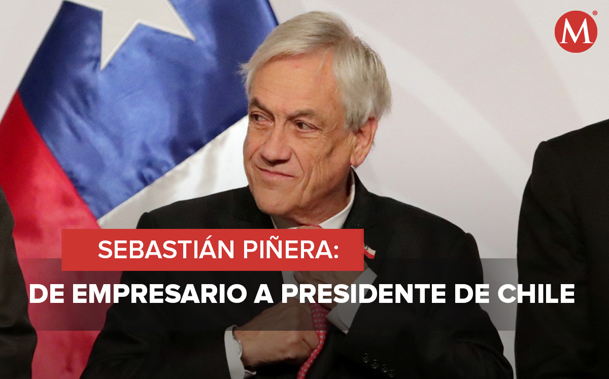 Sebastián Piñera, presidente de Chile. | Foto: Archivo; Diseño: Mauricio Ledesma