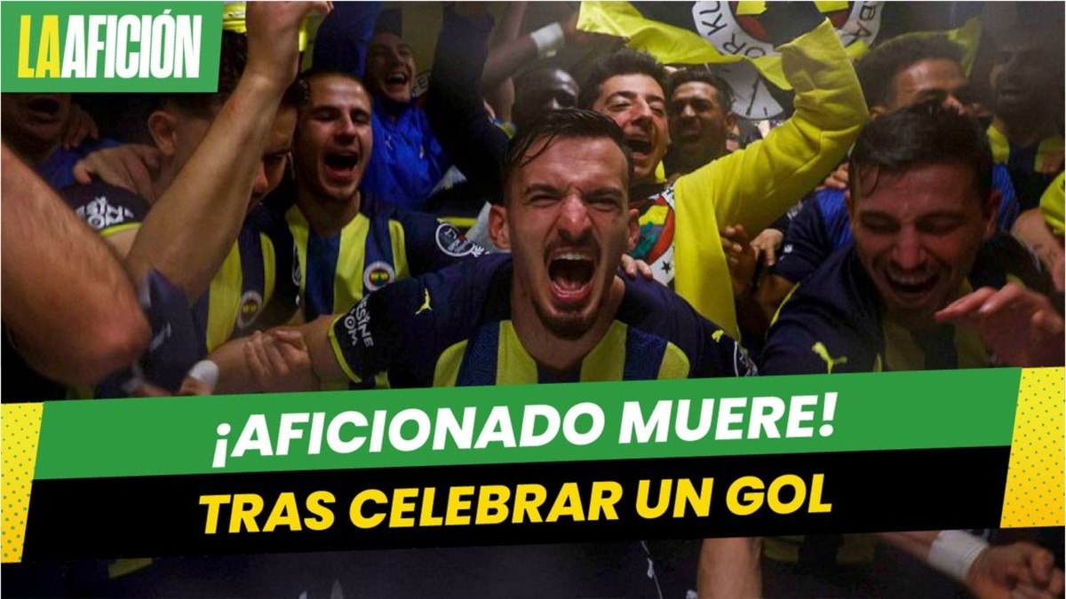 Aficionado del Fenerbahce muere por crisis cardiaca por celebrar gol