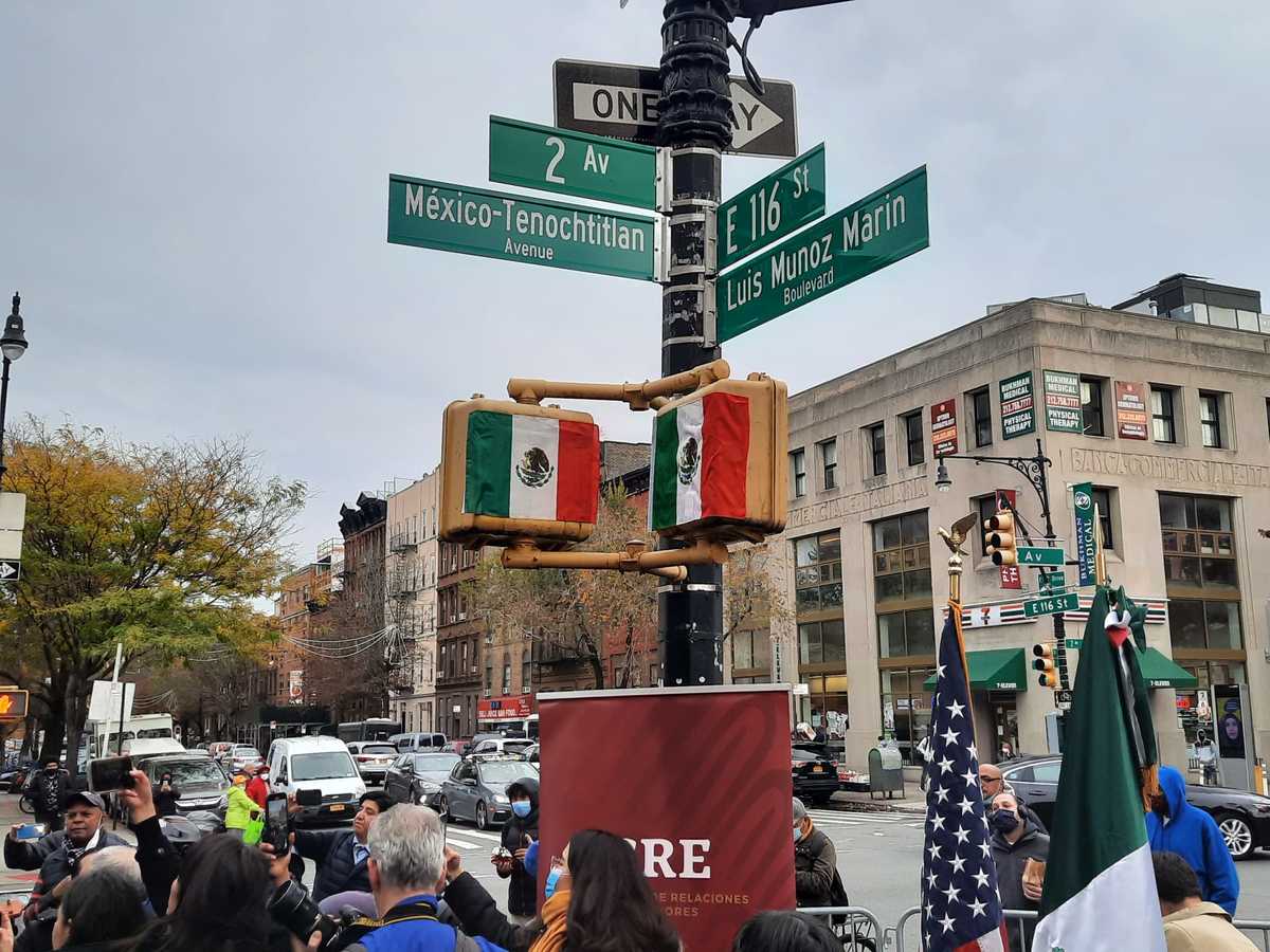 La Avenida México-Tenochtitlan estará en el barrio de Harlem, en la zona de Manhattan. (Especial)