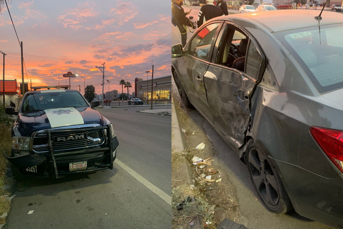 Según el conductor afectado la patrulla huyó pero regreso después al lugar del accidente. | Especial
