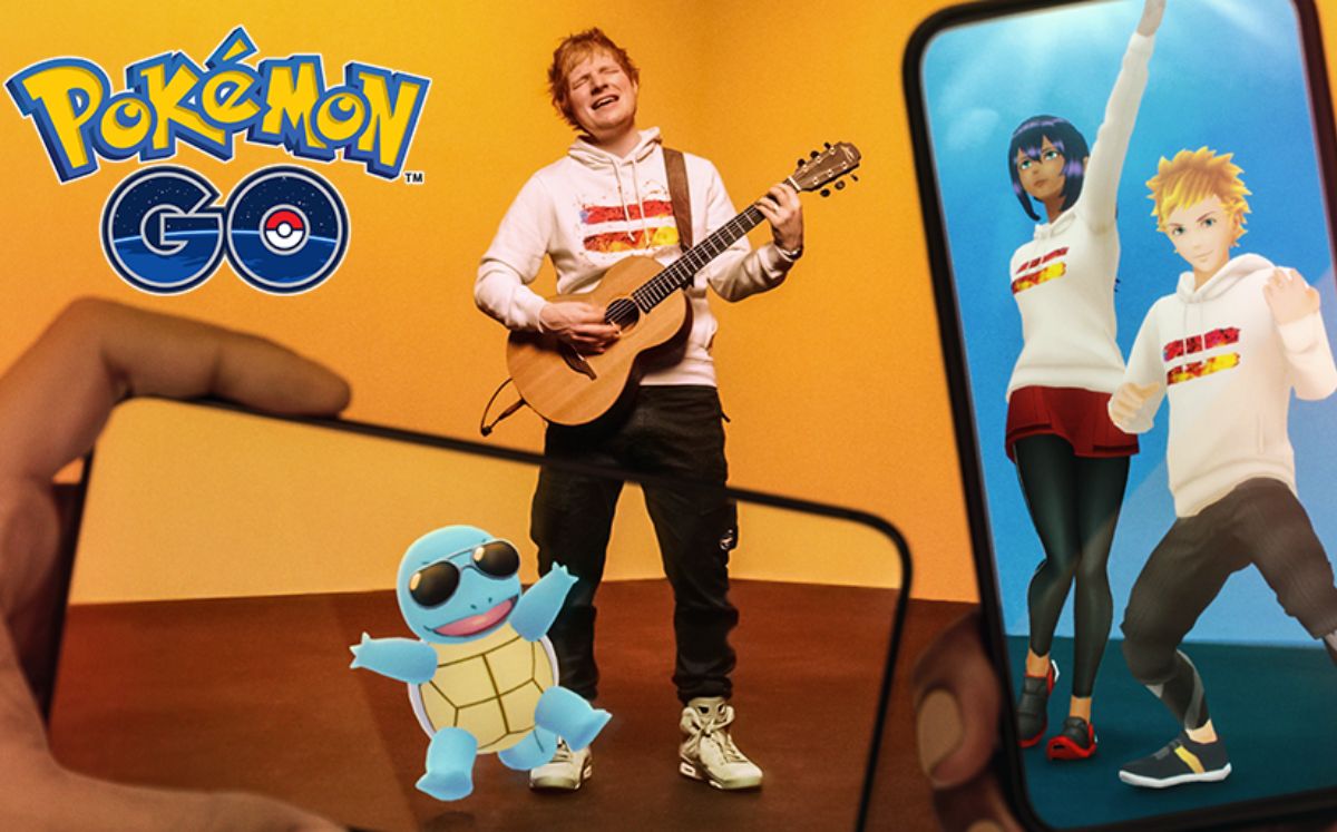 Ed Sheeran cantará en Pokémon GO (Niantic).