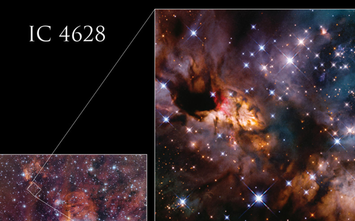 Hubble atrapa langostinos celestiales a la deriva en el cosmos distante. (Especial)