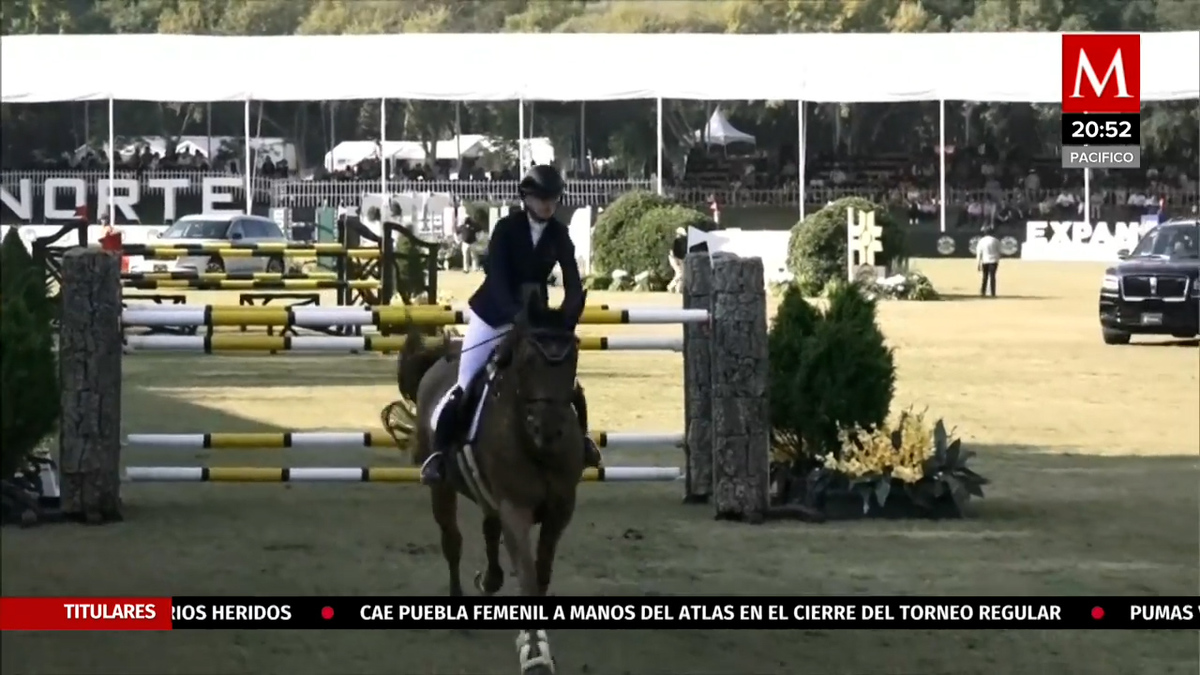 Juan José Zendejas, tercer lugar en Concurso de Salto Internacional