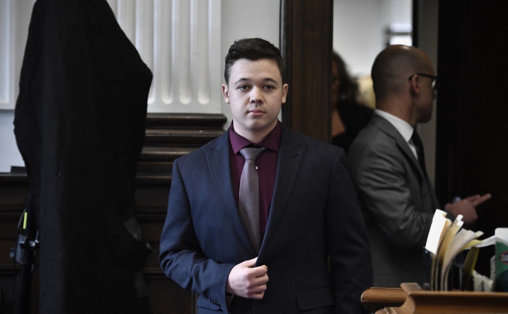 Kyle Rittenhouse, el joven absuelto de las protestas de Black Lives Matter en Kenosha, Wisconsin. (AFP)