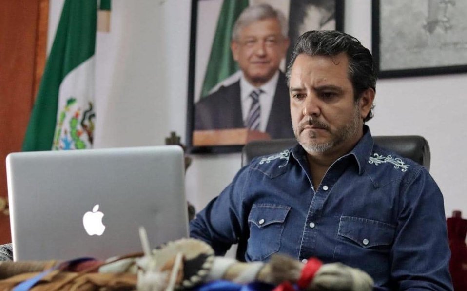 El alcalde de Cuernavaca, Antonio Villalobos Adán. (David Monroy)