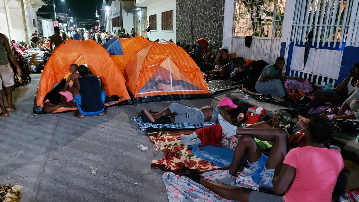 Se estima que 500 migrantes ya abandonaron la caravana en Chiapas. (Especial)