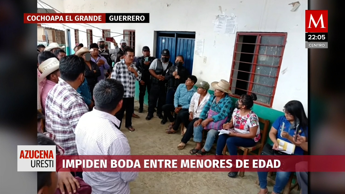 En Guerrero, autoridades impidieron boda entre menores de edad