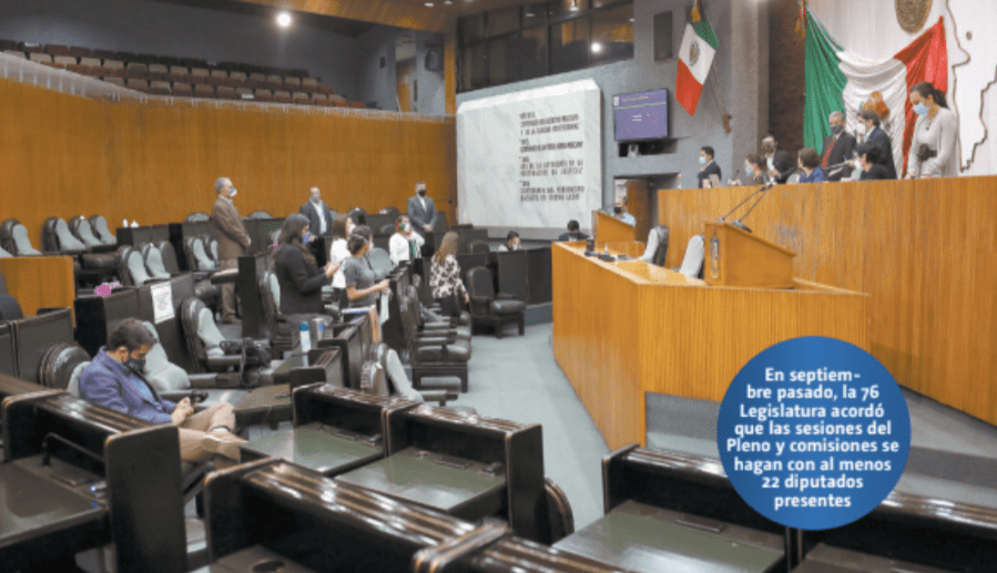 La 75 Legislatura fue la que modificó su reglamento para considerar las sesiones de trabajo vía digital. Archivo