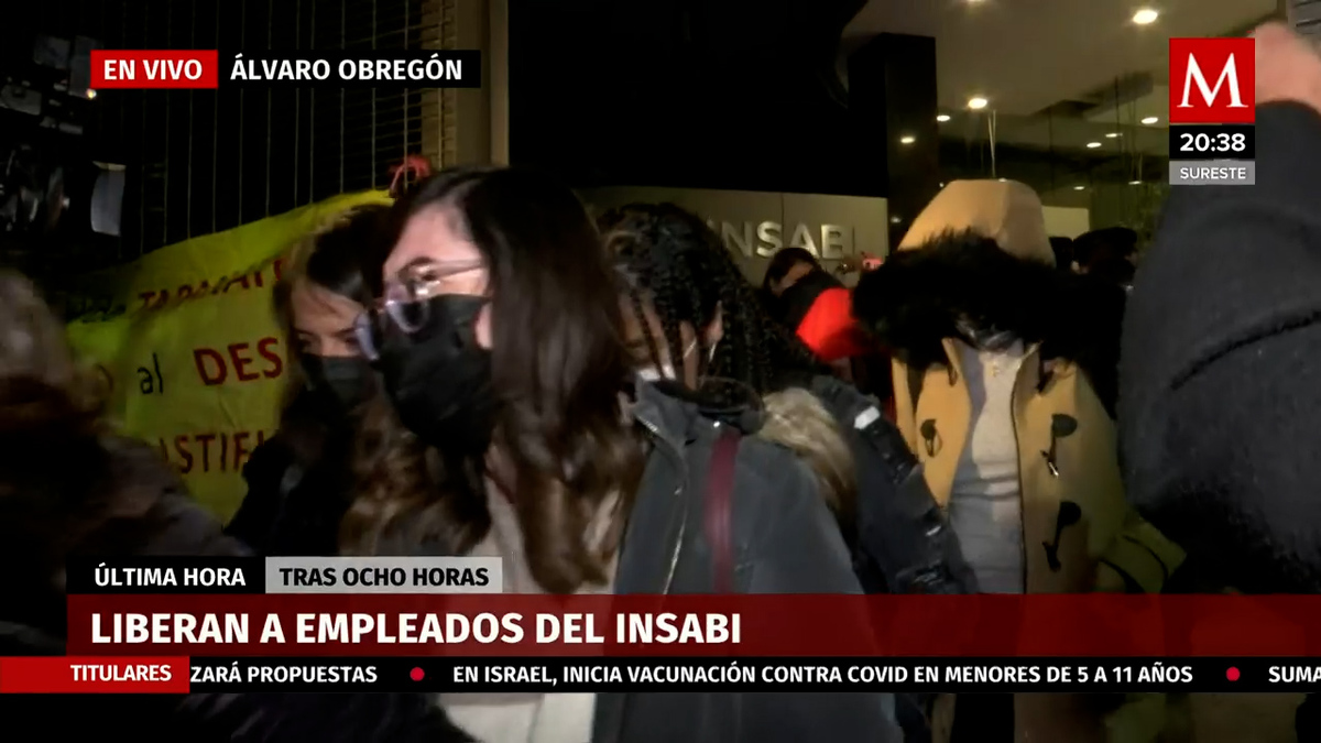 Liberan a personal que se encontraba retenido dentro del INSABI