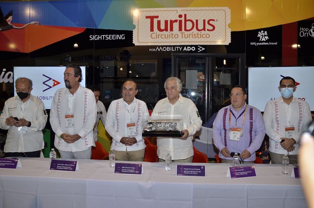 Se presentaron los City Tours en Tamaulipas y Tlaxcala de Turibus, además de la nueva identidad de AUTOTUR. (Cortesía)