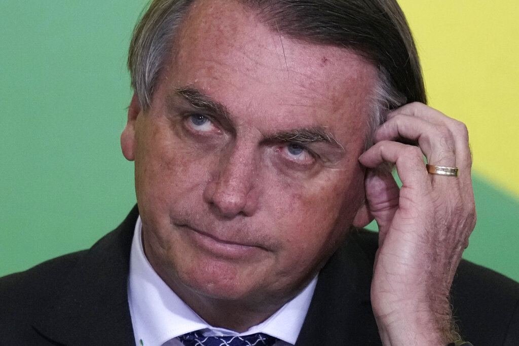 El presidente de Brasil, Jair Bolsonaro, buscará su reelección como mandatario en 2022. (AP)