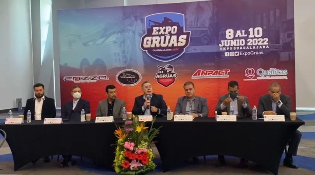 En 2022, realizarán la primer Expo Grúas Guadalajara (Karla Victoria Rodríguez)