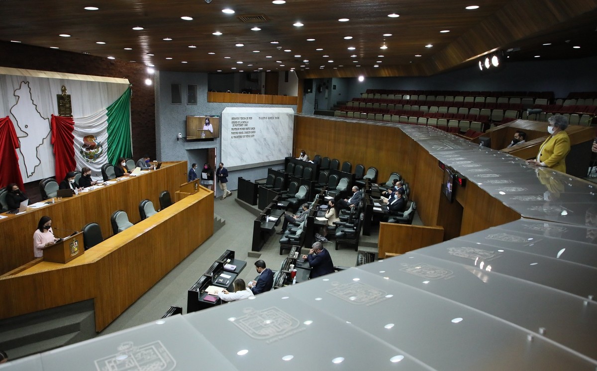 Sesión ordinaria del Congreso de Nuevo León. Foto: Especial.