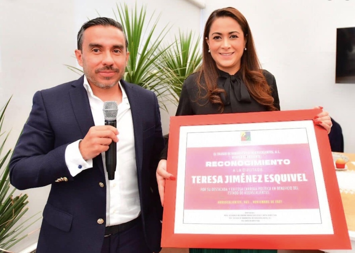 Tere Jiménez, diputada federal de Aguascalientes.