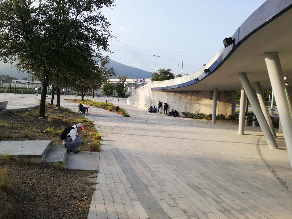 Afición en el Estadio de Rayados previo a la liguilla (Gerardo Suárez)