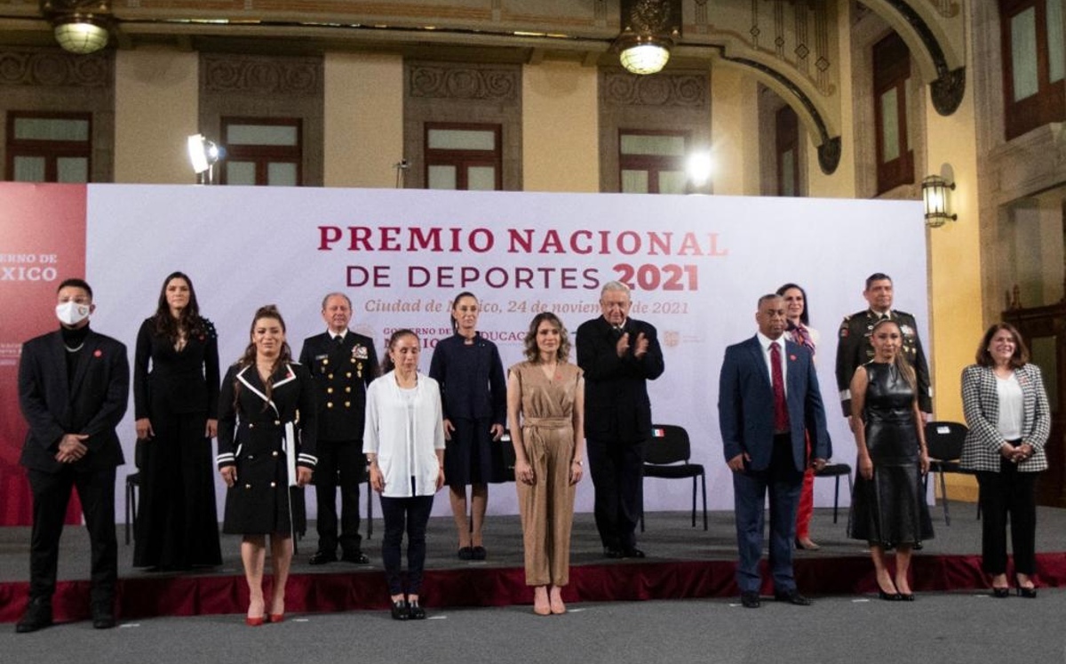 Entrega del Premio Nacional de Deportes 2021