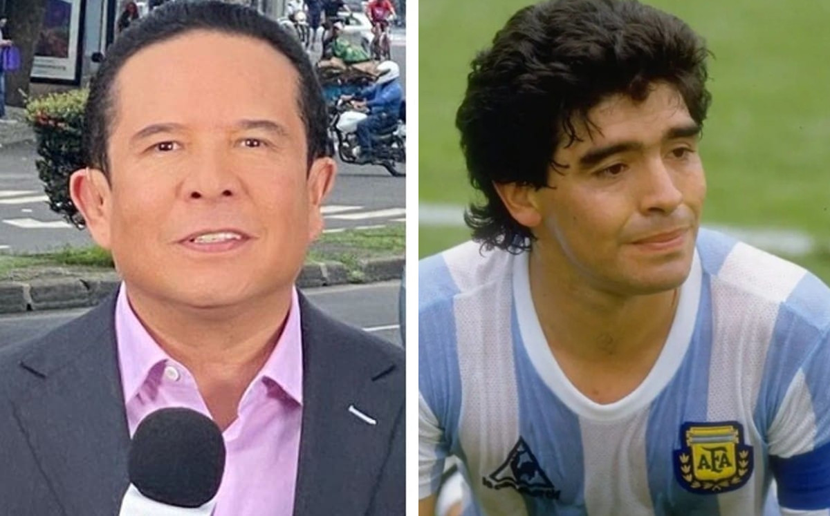 Gustavo Adolfo Infante arremete contra de Maradona. (Especial)