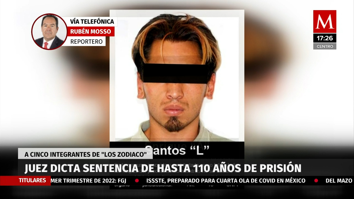 Los Zodiaco: Dictan sentencia de hasta 110 años a cinco integrantes