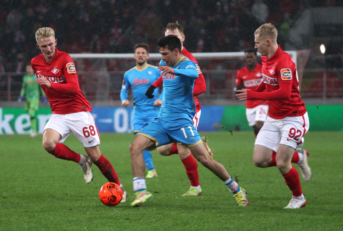 Napoli cae ante el Spartak de Moscú en la Europa League (Reuters)