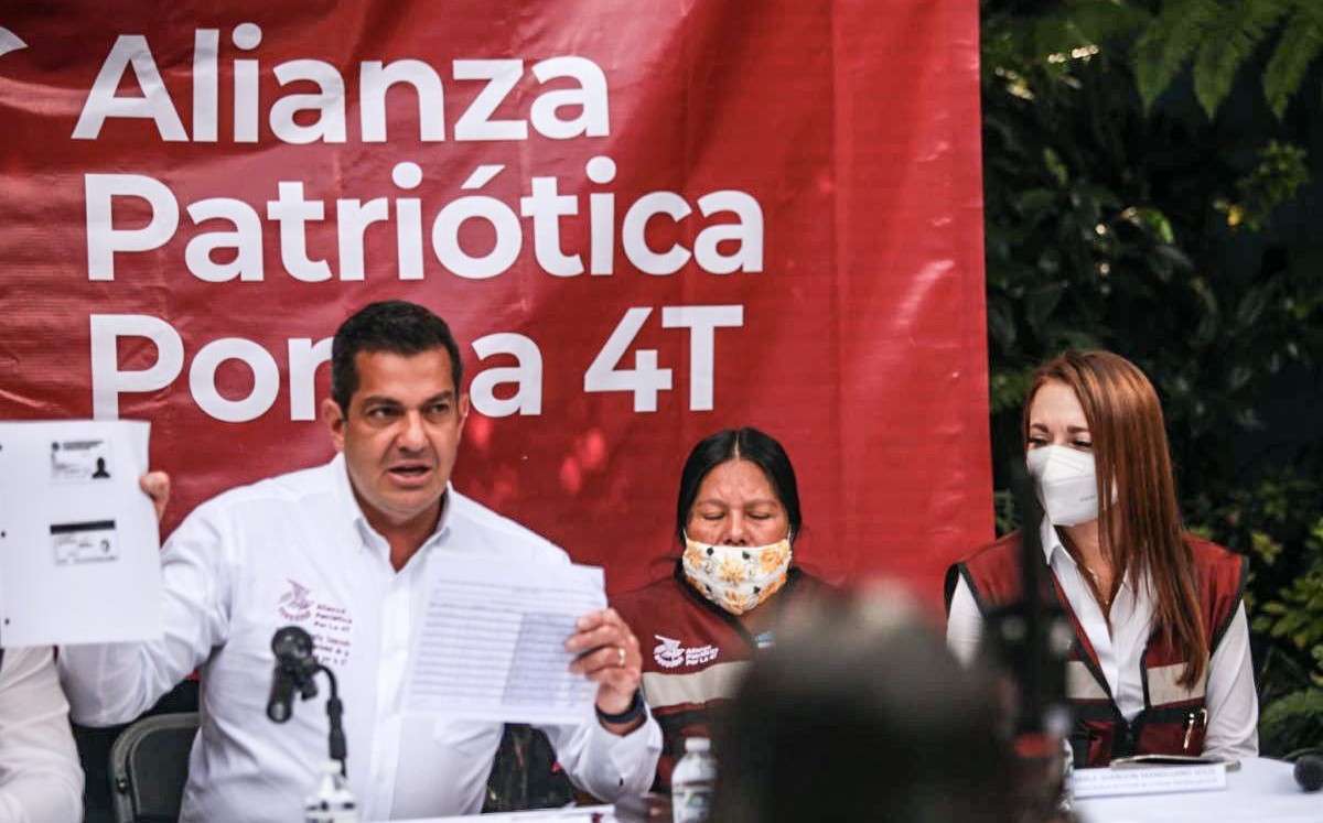 Peralta aclaró que se les explica a los ciudadanos la diferencia entre revocación y ratificación. | José Antonio Belmont