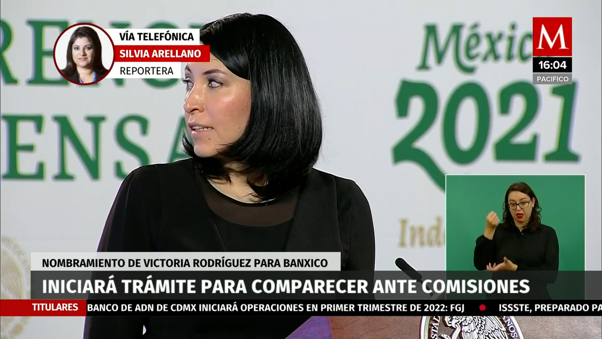 Senado recibirá hoy nombramiento de Victoria Rodríguez para Banxico