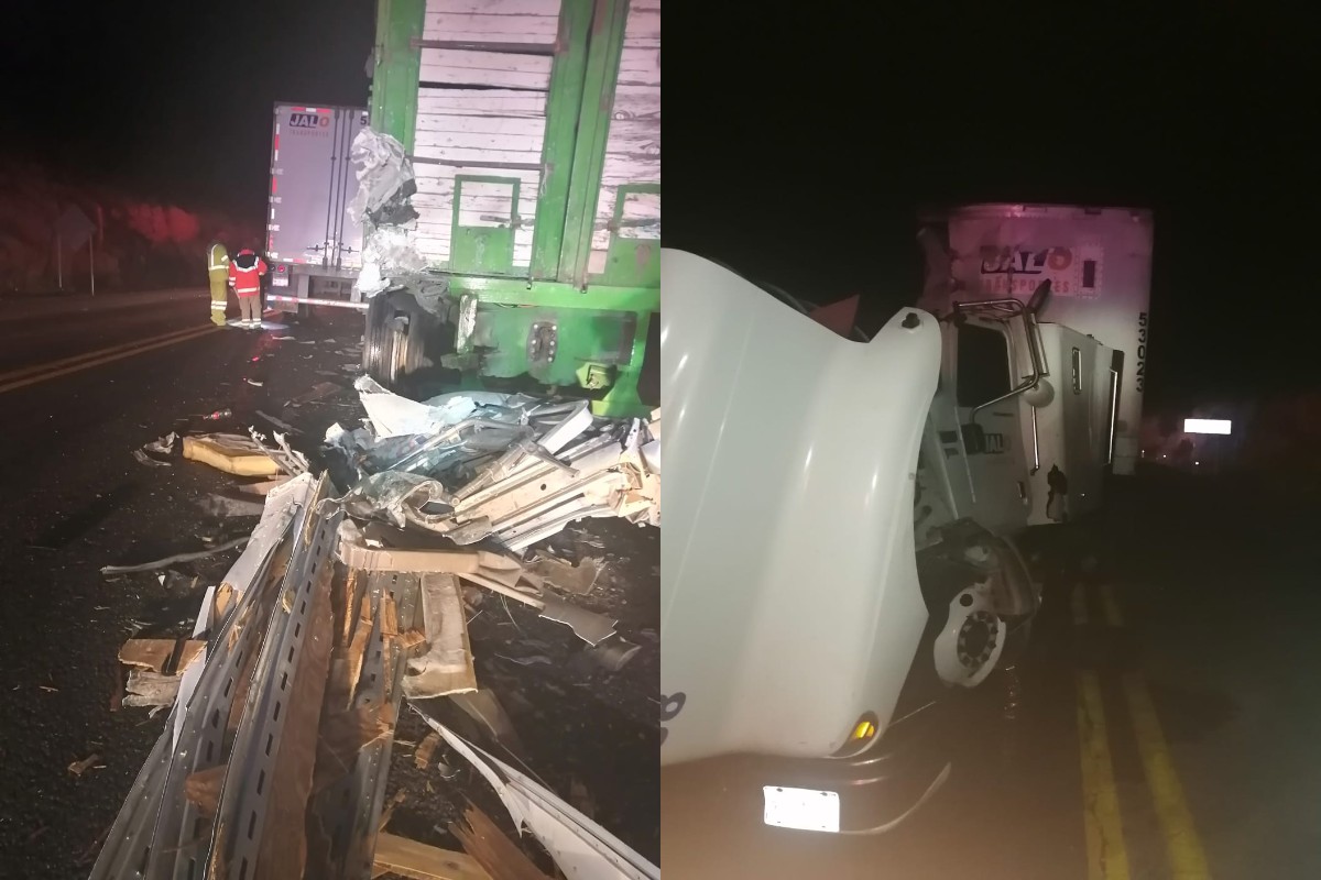 Accidente carretera Durango- Mazatlán. (Notivox Digital)