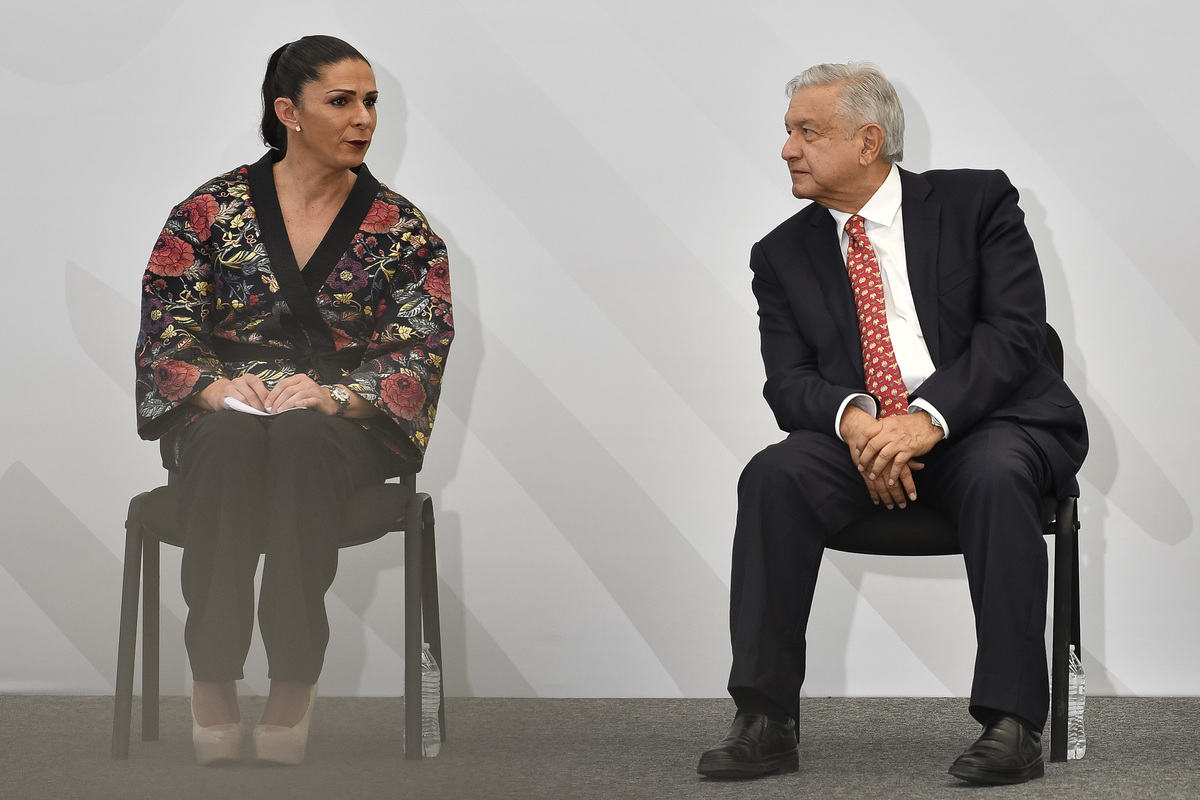 AMLO y Ana Gabriela Guevara (Imago7)