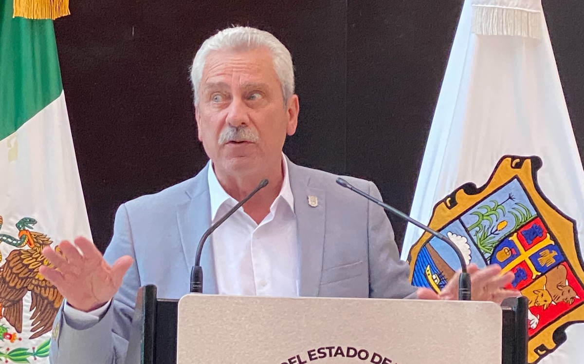 Armando Zertuche Zusni, presidente la Junta de Coordinación Política del Congreso de Tamaulipas.
